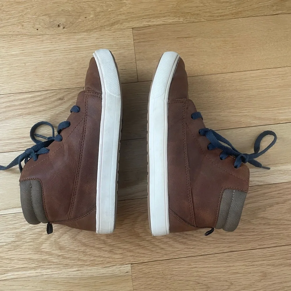 Wonder Nation Brown Ankle Boot boy size 2